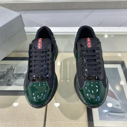 Prada Mens Shoes Sneakers Casual Shoes for Men Luxury Brand White Prada PRAX 1 sneakers with Original Box 4E3576_3LFV_F0009