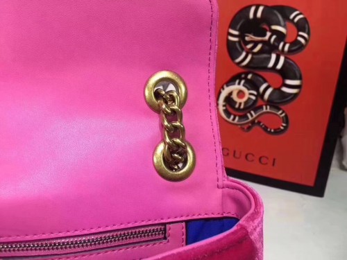 Gucci Womens Bags Shoulder Messenger Bag Luxury Brand Small GG Marmont bag with Original Box
