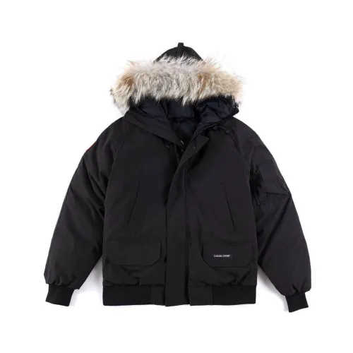 Canada Goose Langford Mens Womens Winter Windprood Down Jackets Keep Warm 80% White Duck Down