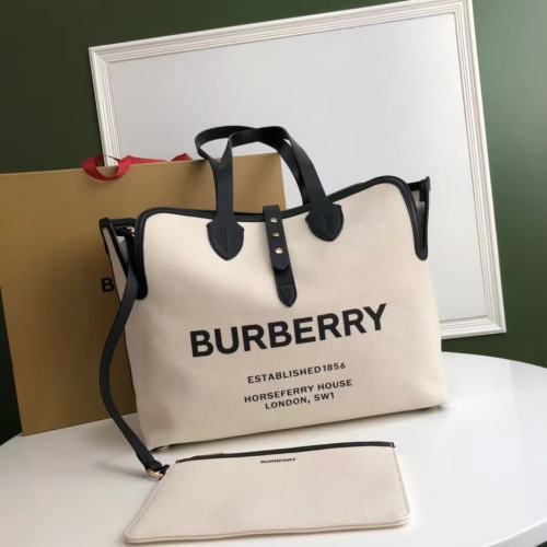 Burberry Womens Bag The Medium Soft Cotton Canvas Belt Bag