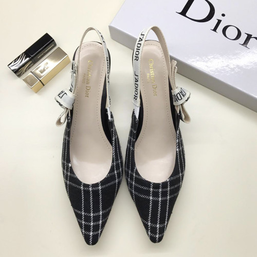 Dior Women Shoes Luxury Design Fashion Type High Heel Shoes for Wedding Style J'ADIOR SLINGBACK PUMP