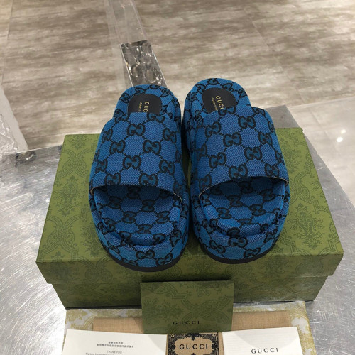 Gucci Womens Shoes Platform Slide Sandal