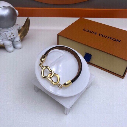Louis Vuitton Luxury Men Womens Bracelet M6758F