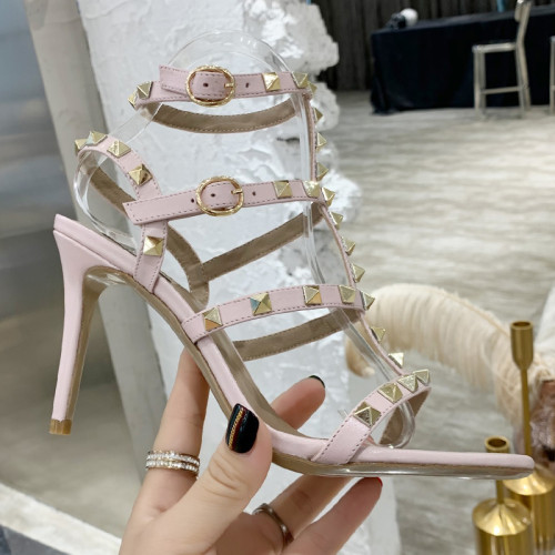 Valentino Women Shoes Mule Flip Flop Sandals ROMAN STUD SLIDE SANDAL IN QUILTED NAPPA with Original Box Luxury Brand