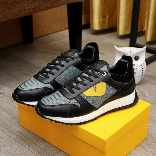 Fendi Mens Shoes Fashion Sneakers Luxury Brand Casual Shoes for Men with Original Box