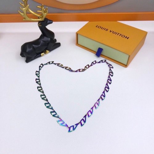 Louis Vuitton Luxury Men Womens Necklace