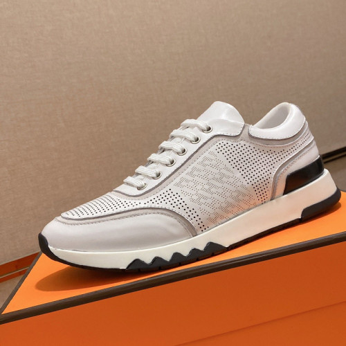 Hermes Mens Casual Shoes Fashion Sneakers Luxury Brand with Original Box