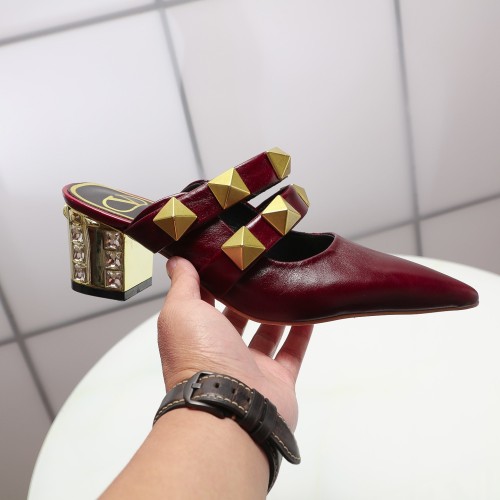Valentino Womens Shoes Roman Stud Mules