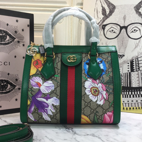 Gucci Womens Mens Bags Crossbody Handbags Luxury GG Shoulder Bag Leather Luxury Brand 547551 UQHBB 9885 GG Supreme Ophidia Small Tote Bag