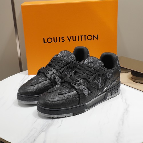 Louis Vuitton Men Shoes Fashion Sneakers Design Luxury Brand LV TRAINER SNEAKER with Original Box 1A9ZI6