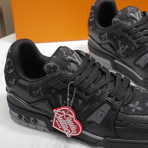 Louis Vuitton Men Shoes Fashion Sneakers Design Luxury Brand LV TRAINER SNEAKER with Original Box 1A9ZI6