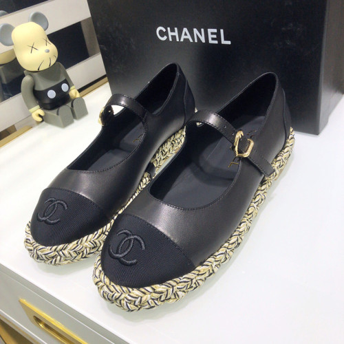 Chanel Womens Shoes Espadrilles Mary Janes