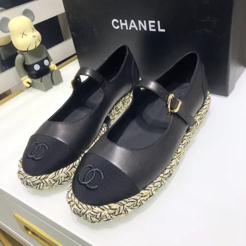 Chanel Womens Shoes Espadrilles Mary Janes