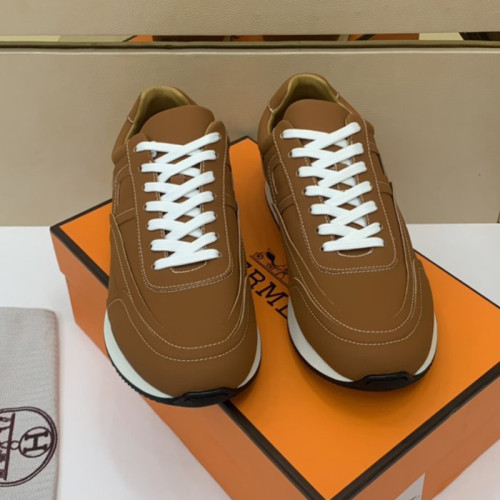 Hermes Mens Casual Shoes Fashion Sneakers Luxury Brand with Original Box