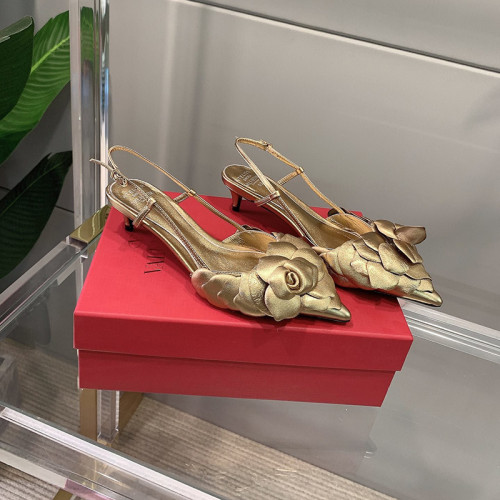 Valentino Womens Shoes VALENTINO GARAVANI ATELIER SHOES 03 ROSE EDITION SLINGBACK PUMP 40 MM
