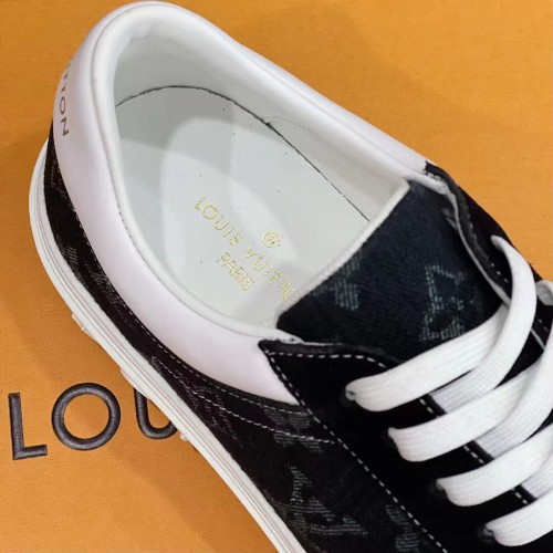 Louis Vuitton Men Shoes Sneakers Luxury Brand LV OLLIE SNEAKER with Original Box