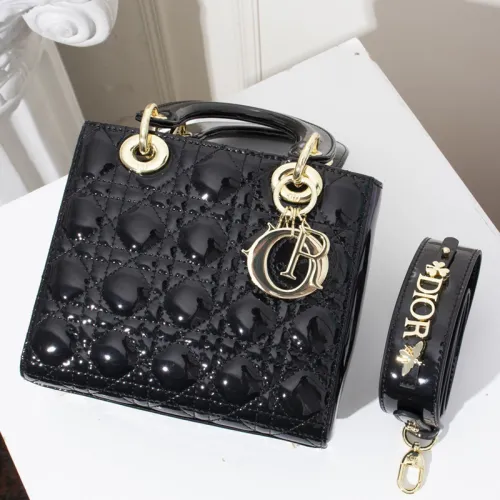 Dior Womens Bags Handbags Luxury Fashion LADY DIOR D-LITE BAG with Original Box