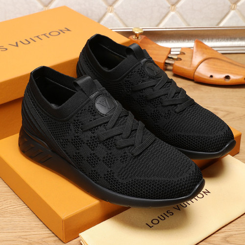 Louis Vuitton Men Shoes Sneakers Breathable Design Fashion Type Footwear Luxury Fastlane Sneaker 1A41YG with Original Box
