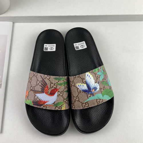 Gucci Mens Shoes Sandals Slides Slippers Luxury Brand Thick Sole Design with Original Box
