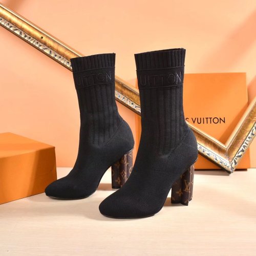 Louis Vuitton Women Shoes Fashion Boots Luxury Brand SILHOUETTE ANKLE BOOT 1A4VI7
