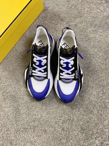 Fendi Mens Shoes Fashion Sneakers Luxury Brand Casual Shoes for Men with Original Box