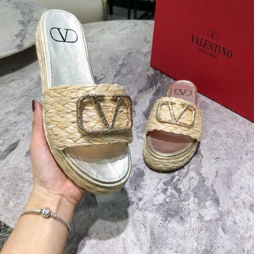 Valentino Womens Shoes Vlogo Sandals Mule
