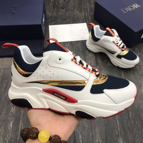 Dior Men Women Shoes Luxury B22 Sneakers