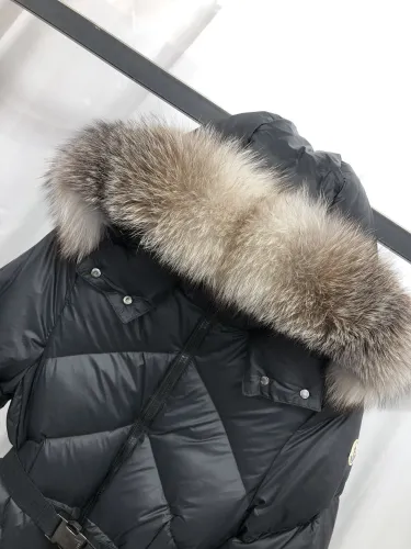 Moncler Design Womens Winter Windprood Marrionnier Down Jackets Keep Warm 90% White Duck Down Long Design