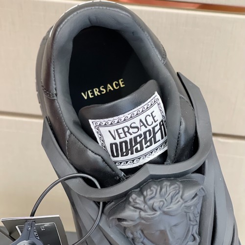 Versace Men Shoes Fashion Sneakers Luxury Brand with Original Box Top Quality Breathable Versace Odissea Sneaker with Original Box