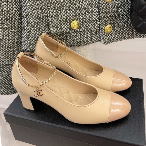 Chanel Womens Shoes Fashion Pumps Luxury Brand Design with Original Box 6.5cm Heel