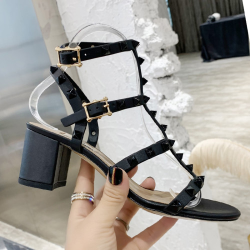 Valentino Women Shoes Mule Flip Flop Sandals ROMAN STUD SLIDE SANDAL IN QUILTED NAPPA with Original Box Luxury Brand