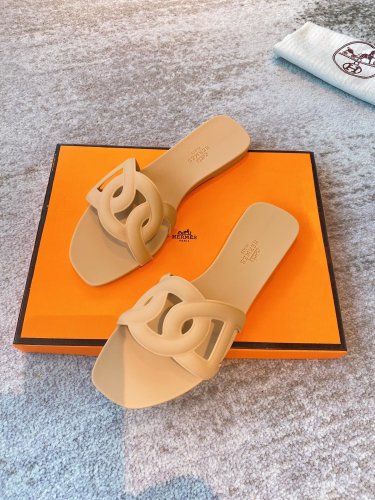 Hermes Womens Shoes Extra Slippers Sandals Casual Fashion Sandals Luxury Brand with Original Box