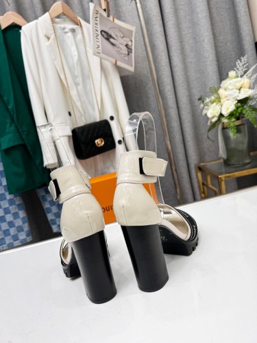 Louis Vuitton Women Shoes Sandals Fashion Summer Luxury Brand PODIUM PLATFORM SANDAL with Original Box Womens Sandals