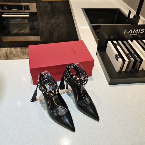 Valentino Womens Shoes Rockstud Slingback Pump 8cm