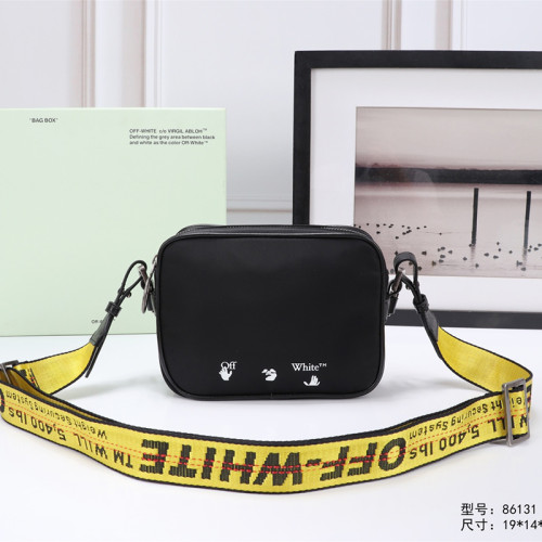 Off White Mens Womens Bags Messenger Bag Luxury Brand Fashion Type Logo Crossbody Bag with Original Box