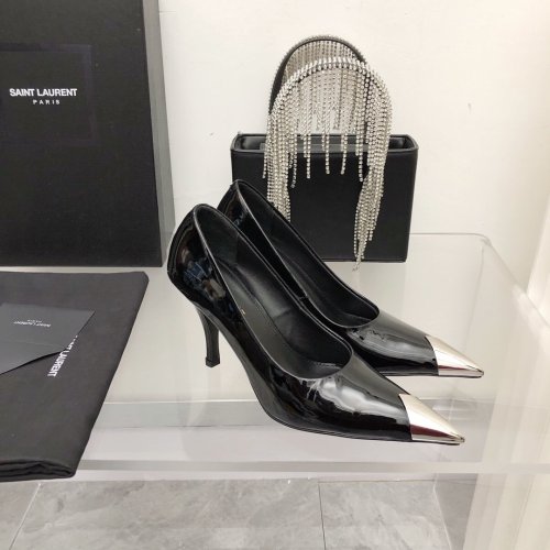Saint Laurent YSL Womens Shoes Pumps Luxury Brand Fashion Shoes For Wedding or Party with Original box 8cm Heel