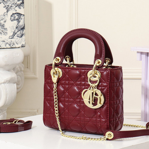 Dior Womens Bags Handbags Luxury Fashion LADY DIOR D-LITE BAG with Original Box
