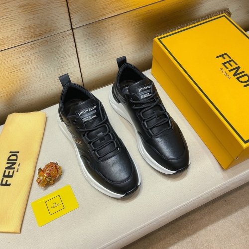 Fendi Mens Shoes Fashion Sneakers Luxury Brand Casual Shoes for Men with Original Box