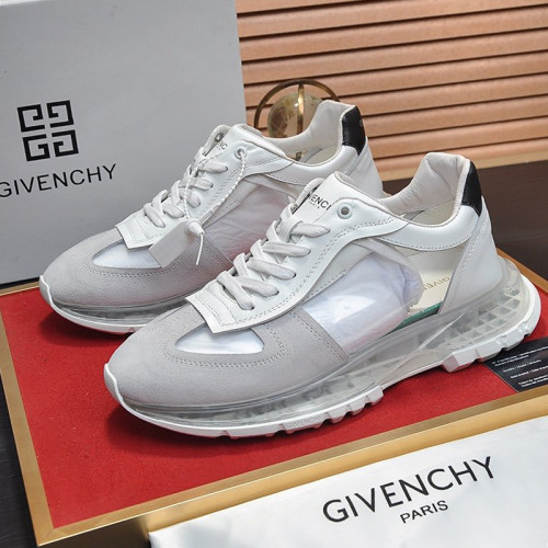 Givenchy Men Shoes Fashion Type Luxury Brand GIVENCHY SNEAKERS IN LEATHER WITH LATEX BAND with Original Box
