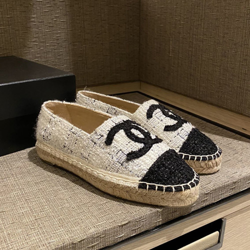 Chanel Women Shoes Fashion Espadrille Luxury Brand Casual Shoes for Women ESPADRILLE with Original Box Espadrilles