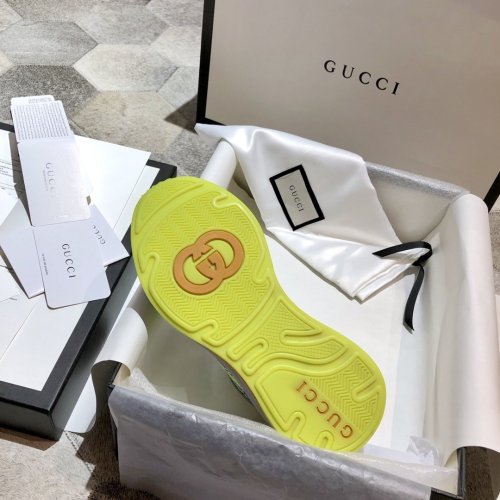 Gucci Mens Shoes Sneakers Luxury Brand Men's Ultrapace R sneaker 623109 H9T30 8495