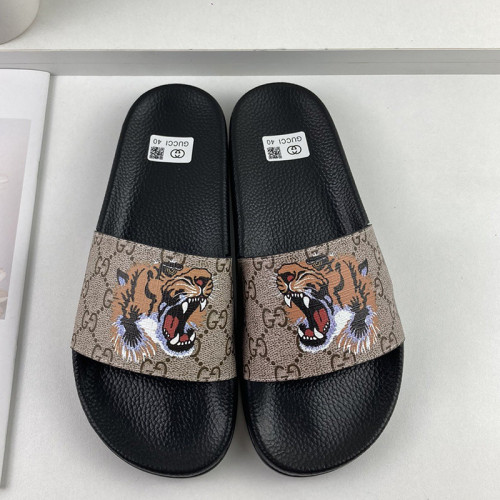 Gucci Mens Shoes Sandals Slides Slippers Luxury Brand Thick Sole Design with Original Box