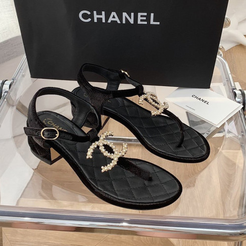 Chanel Womens Shoes Sandals Luxury Brand Sandals for Women with Original Box