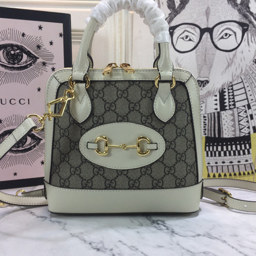 Gucci Womens Bags Shoulder Messenger Bag Luxury Brand Gucci Horsebit 1955 mini top handle bag 640716 92TCG 9761 with Original Box