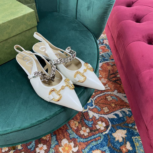 Gucci Womens Shoes Slingbacks