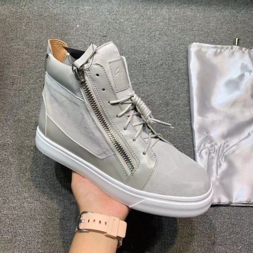 Giuseppe Zanotti Mens Shoes Luxury Brand High Top Sneakers Coby
