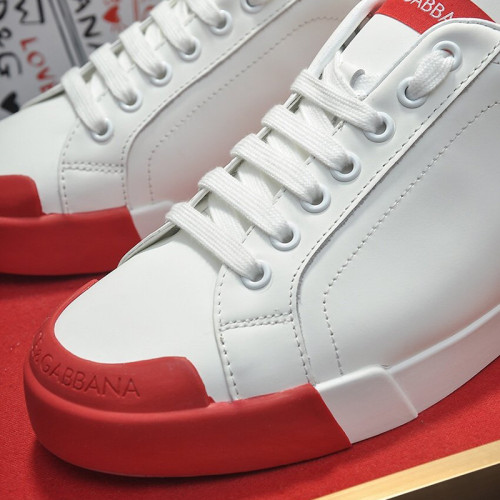 Dolce&Gabbana Women Shoes Fashion Sneakers Portofino Sneakers In Nappa Leather And Rubber Toe-Cap CK1802AW11389926