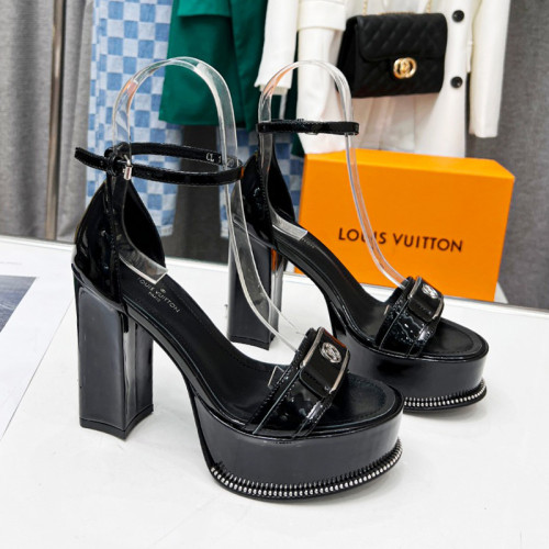 Louis Vuitton Women Shoes Sandals Fashion Summer Luxury Brand PODIUM PLATFORM SANDAL with Original Box Womens Sandals