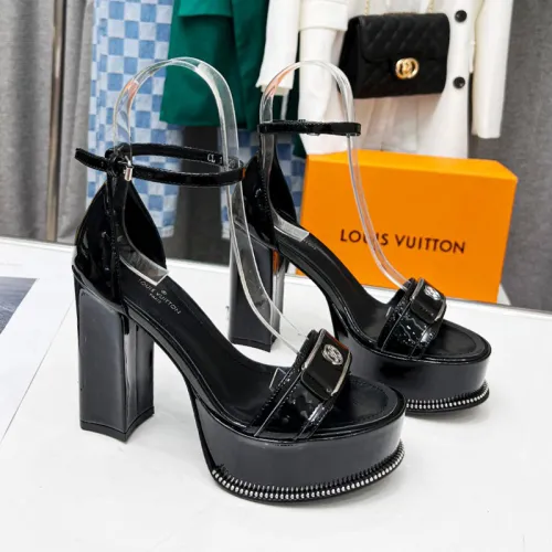 Louis Vuitton Women Shoes Sandals Fashion Summer Luxury Brand PODIUM PLATFORM SANDAL with Original Box Womens Sandals