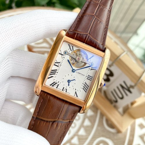 Cartier SA Watch Luxury Brand Design Fashion Type with Original Box
